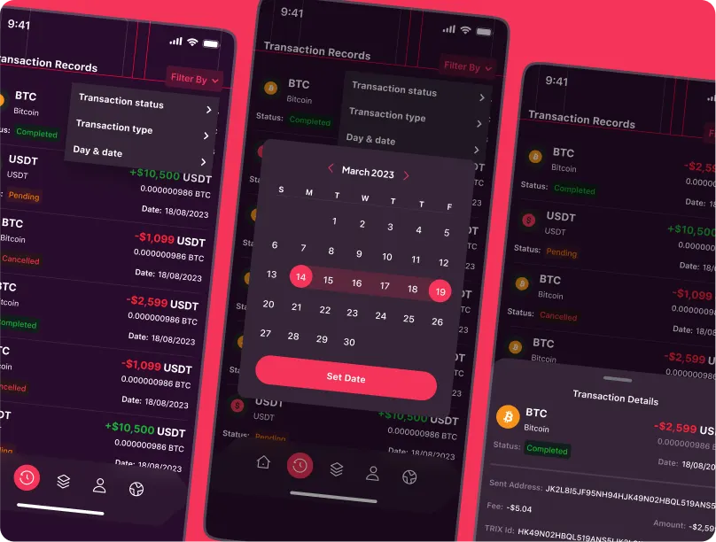 BTX Wallet product built by Botmer