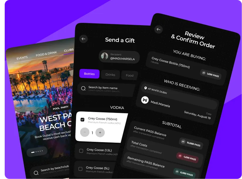 Portl.club — Events product built by Botmer